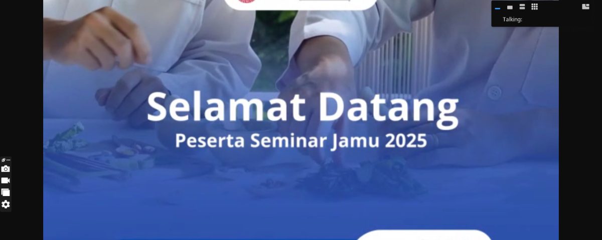 Webinar Bahan Baku Jamu