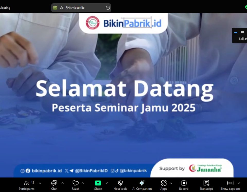 Webinar Bahan Baku Jamu