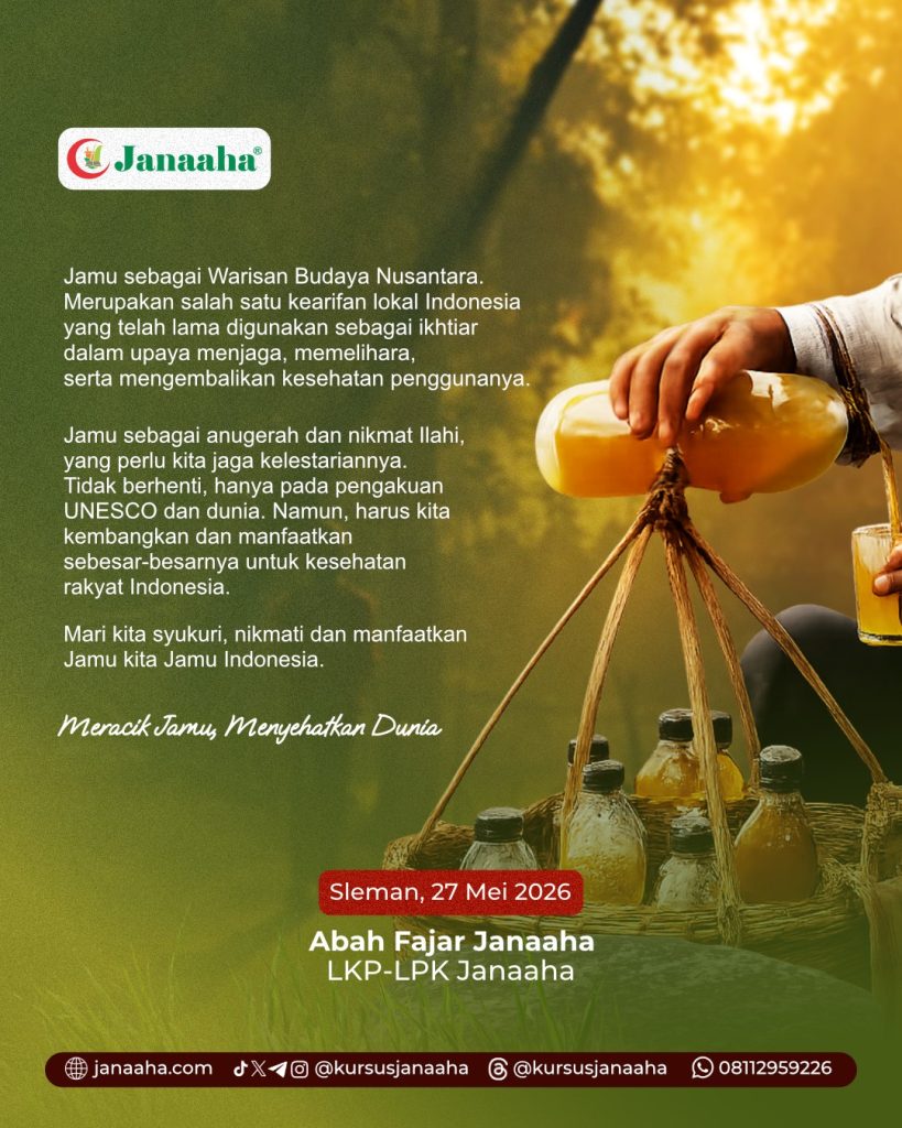 Jamu: Tak Lekang oleh Panas, Tak Lapuk oleh Hujan 2